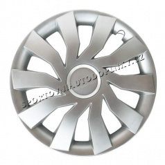 Kryty kolies Cliff silver14-16 (sada 4 ks)