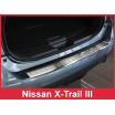 Nerez kryt- zostava-ochrana prahu zadného nárazníka + ochranné lišty prahu dverí Nissan X-Trail III 2014-17