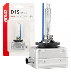 Xenónová žiarovka výbojka xenon D1S 35W 8000K BASIC blister AMIO-03865