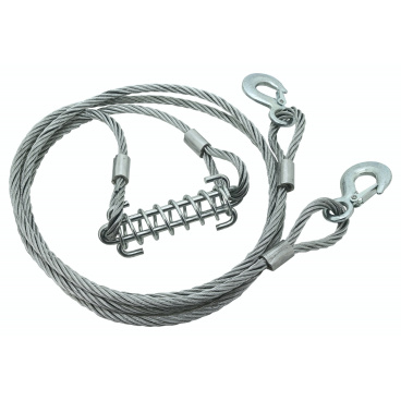 Lano vyprošťovací 7000kg s karabinami odpružené Lano vyprošťovací 7000kg s karabinami odpružené