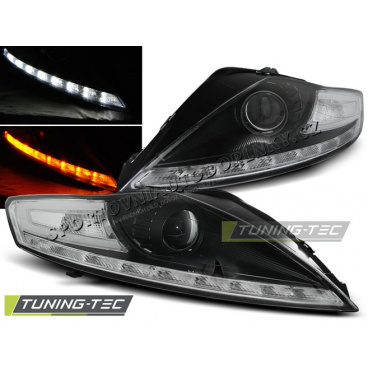 Ford Mondeo 07.2007-11.2010 predné číre svetlá Daylight black LED indicator (LPFO55) Ford Mondeo 07.2007-11.2010 predné číre svetlá Daylight black LED indicator (LPFO55)