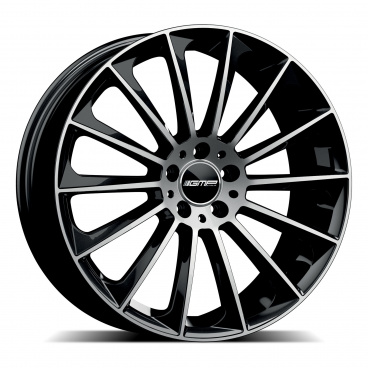 Alu koleso GMP STELLAR black/leštený top 10,0x21 5x112 ET50 Alu koleso GMP STELLAR black/leštený top 10,0x21 5x112 ET50