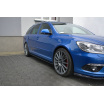 Difúzory pod bočné prahy pre Škoda Octavia RS Facelift Mk2 Facelift, Maxton Design (čierny lesklý plast ABS)