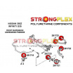 Infinity G35 2003-07 Strongflex zostava silentblokov len pre prednú nápravu 12 ks