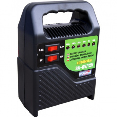 Nabíjačka autobatérií-6-12V 8A-led indikácia-prenosná