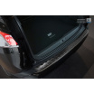 Nerez kryt-čierna ochrana prahu zadného nárazníka Peugeot 3008 II 2016-17