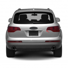 Nerez leštená lišta nad ŠPZ Omtec AUDI Q7 2006-10 (4L)