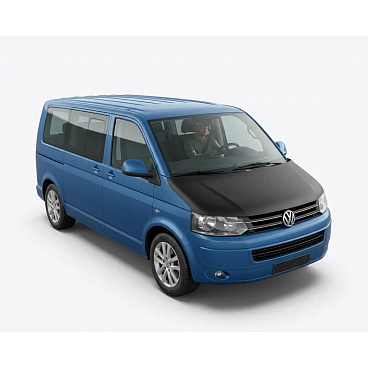 Prevlek kapoty čierny karbón VW T5 2010-15