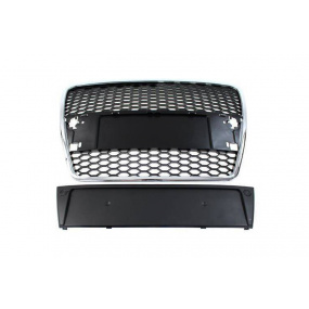 Gril Audi A6 C6 RS-Štýl Chróm-Čierny Gril Audi A6 C6 RS-Štýl Chróm-Čierny