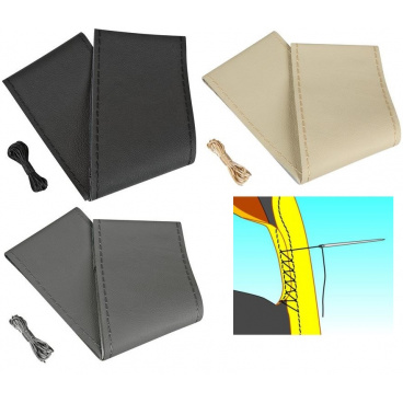 Kožený poťah na volant - 3 farby Kožený poťah na volant - 3 farby