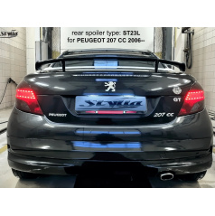 Peugeot 207 CC 06+ zadní spoiler (EU homologace)
