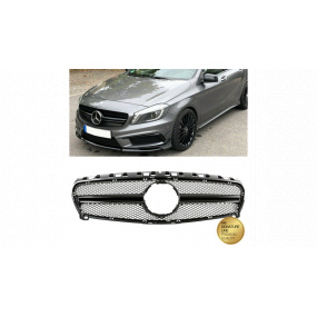 Gril Mercedes-Benz A W176 Lesklá Čierna Typ A