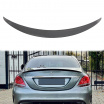Zadné krídlo Matt Black MERCEDES C-Class (C204) Coupe 2011+ Mercedes-Benz C C205 Spoiler ABS