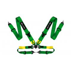 Športové pásy Slide V2 Quick Tmavo Zelené 4P 3"