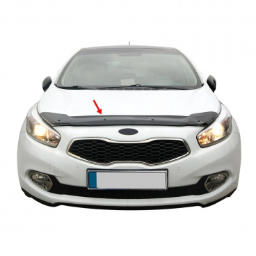 Deflektor prednej kapoty Kia Ceed 2012-18 Deflektor prednej kapoty Kia Ceed 2012-18