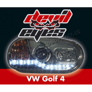 VW Golf IV 98-04 Devil Eyes chróm VW Golf IV 98-04 Devil Eyes chróm