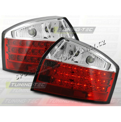 AUDI A4 (B6) 2000-04 zadné LED lampy RED WHITE (LDAU27)
