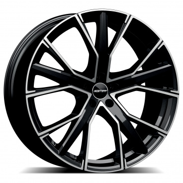 Alu koleso GMP GUNNER black diamond 9,0x20 5x108 ET40 Alu koleso GMP GUNNER black diamond 9,0x20 5x108 ET40
