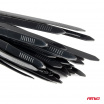 Pásky sťahovacie káblové čierne 2,5x100mm - 100 ks. AMIO-02150