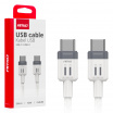 Kábel na nabíjanie USB-C - USB-C 60W 100cm FullLINK