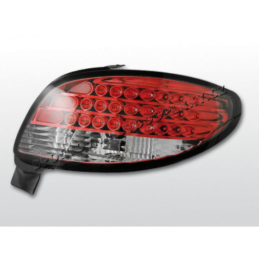 PEUGEOT 206 1998+ ZADNÍ LED LAMPY PEUGEOT 206 1998+ ZADNÍ LED LAMPY