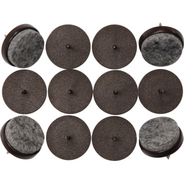 Podložka plastová s plstí na hřebíku 20mm,12ks Podložka plastová s plstí na hřebíku 20mm,12ks