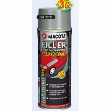 Plniaci tmel v spreji Macota 400 ml sivý Plniaci tmel v spreji Macota 400 ml sivý