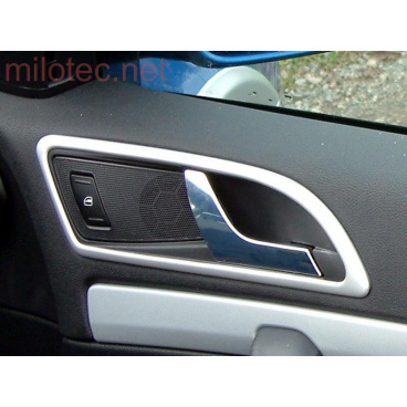 Dekory interiéra, sada 3 (rámčeky klik 4 ks) ABS-strieborné matné, Octavia II, Octavia II Facelift, Yeti Dekory interiéra, sada 3 (rámčeky klik 4 ks) ABS-strieborné matné, Octavia II, Octavia II Facelift, Yeti