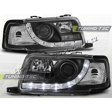 Audi 80 B4 1991-96 predné číre svetlá Daylight LED black (LPAU40) Audi 80 B4 1991-96 predné číre svetlá Daylight LED black (LPAU40)