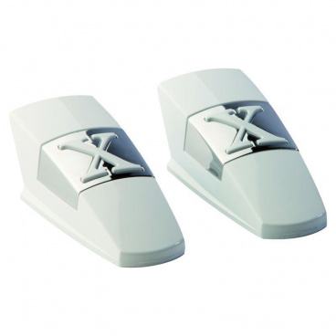 Biele kryty ostrekovačov 2 ks Biele kryty ostrekovačov 2 ks