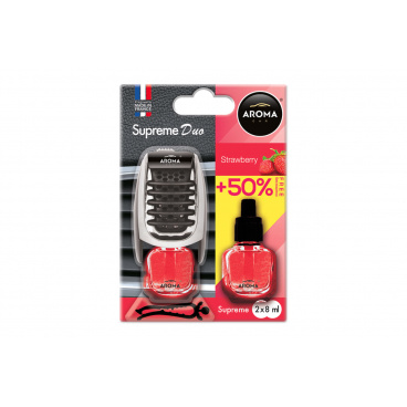 Osviežovač vzduchu AROMA SUPREME DUO JAHODA