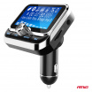 FM vysielač do auta s diaľkovým ovládaním 2×USB-A 12V 24V