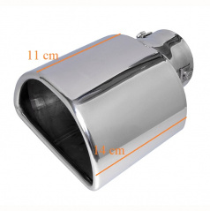 Nerezová koncovka výfuku 135 x 77 mm