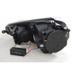 VW Golf 5 10.2003-09 predné číre svetlá Angel Eyes CCFL black (LPVWJ1)
