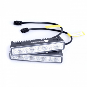 Svetlá pre denné svietenie 2x4W 6000K 125 x 24 x 33 mm