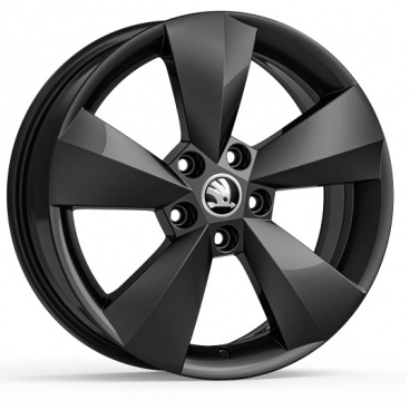 Originálne alu koleso NANUQ BLACK 16" Škoda Scala, Kamiq Originálne alu koleso NANUQ BLACK 16" Škoda Scala, Kamiq