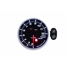 Hodiny Depo PK 52mm - Teplota výfukových plynov
