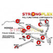 Honda Prelude 1992-96 Strongflex zostava silentblokov len pre zadnú nápravu 18 ks