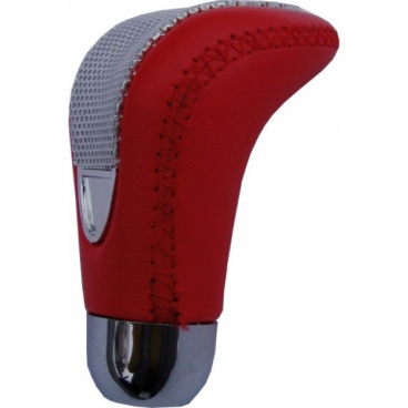 Rukoväť radiacej páky červená - chróm Rukoväť radiacej páky červená - chróm