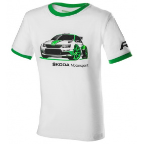 Originálne detské tričko Škoda Motorsport