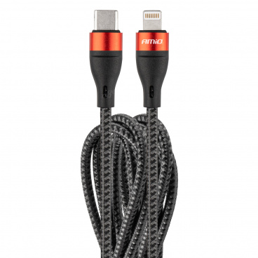 Kábel UC-19 USB-C + Lightning iPhone 200 cm FullLINK Kábel UC-19 USB-C + Lightning iPhone 200 cm FullLINK