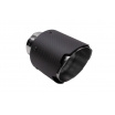 Koncovka tlmiča 114mm vstup 70mm Carbon Matt