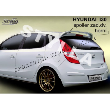 Hyundai i30 07+ spoiler zadných dverí horný (EÚ homologácia) Hyundai i30 07+ spoiler zadných dverí horný (EÚ homologácia)