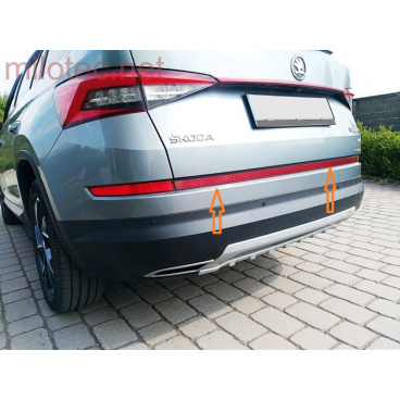 Spodná lišta RS Škoda Kodiaq 2016-21 Spodná lišta RS Škoda Kodiaq 2016-21