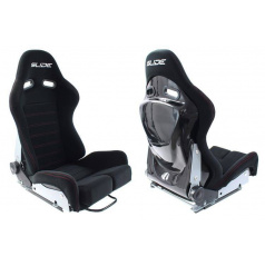 Sportovní pevná skořepina SLIDE X3 černý semiš / karbon 3 velikosti