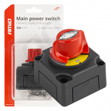 Vypínač odpájač prúdu páka akumulátora 12V - 48V max 300A