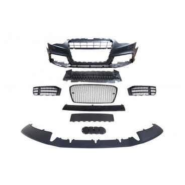 Predný nárazník + Čierna mriežka Audi A5 8T 13-16 RS5 Štýl