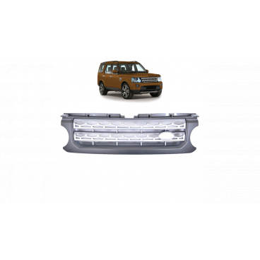 Gril Land Rover Discovery IV L319 Facelift Sivý & Strieborný
