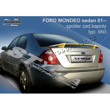 Ford Mondeo sedan 01-07 spoiler zadnej kapoty (EÚ homologácia) Ford Mondeo sedan 01-07 spoiler zadnej kapoty (EÚ homologácia)