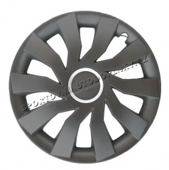 Kryty kolies Cliff grafit 14-16 (sada 4 ks)